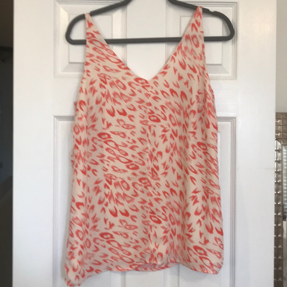 Cabi Flirty Cami in Coral Pink.